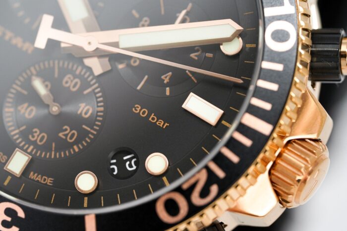 Tissot Chronograph Watch SEASTAR 1000 Rose Gold - T120.417.37.051.00 - Image 8